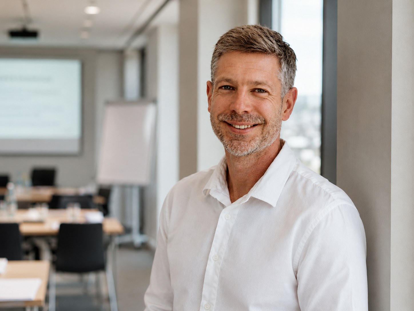 Bastian Daubmeier im Schulungsumfeld