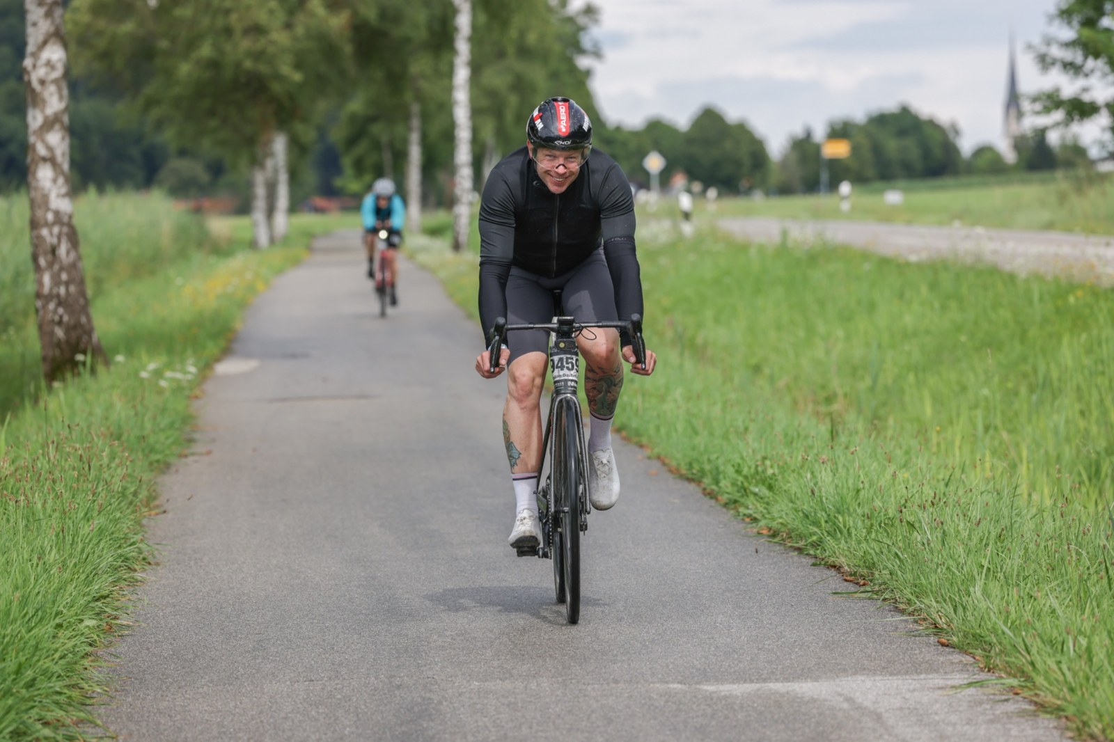 Bastian Daubmeier auf dem Rennrad